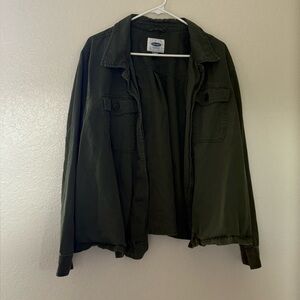 Olive Green woman size xxl lightweight/thin jacket/top by Old Navy
